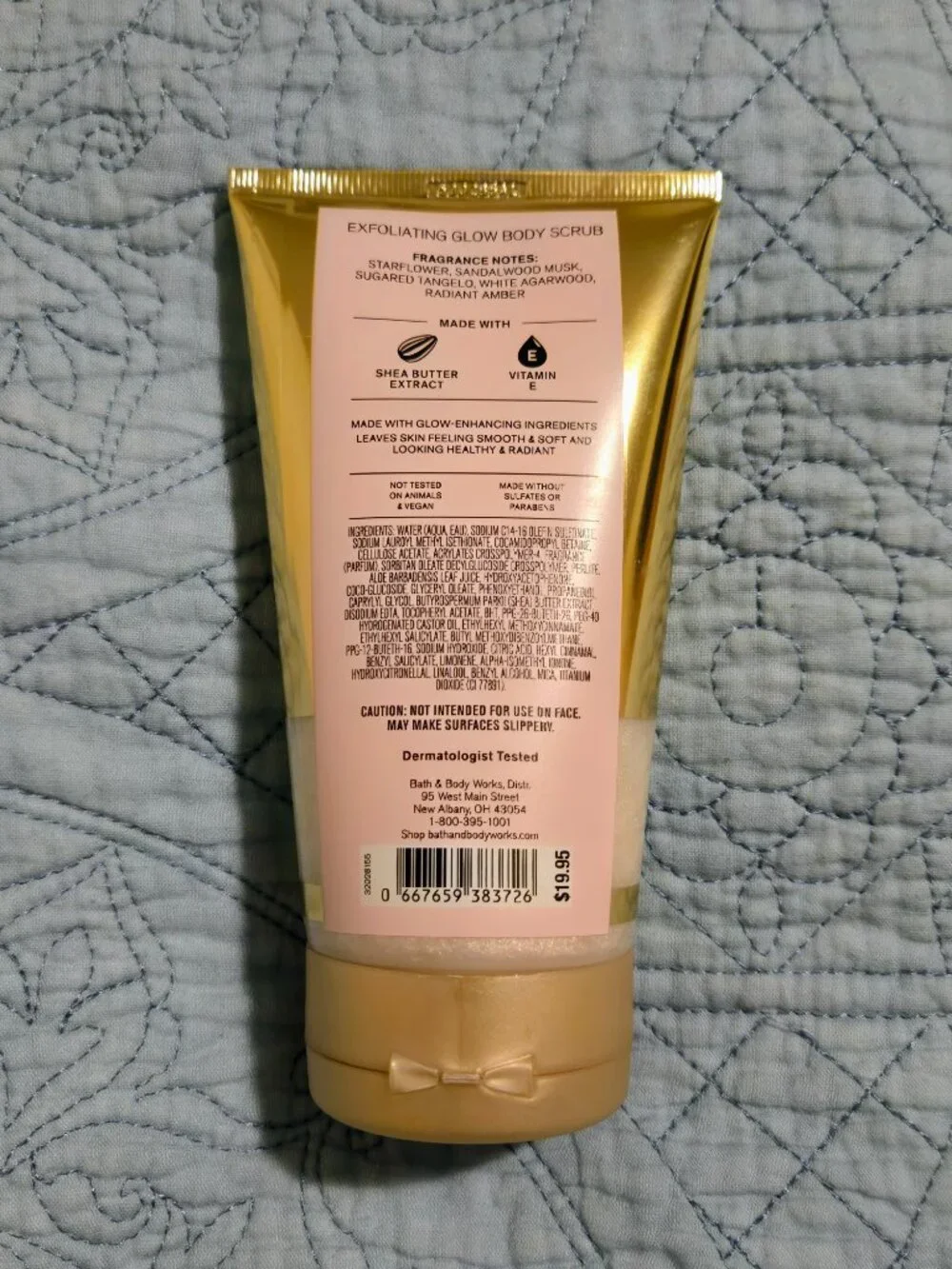in the Stars (7.4 oz) Exfoliating Glow Body Scrub + Hand Cream (1 fl oz)